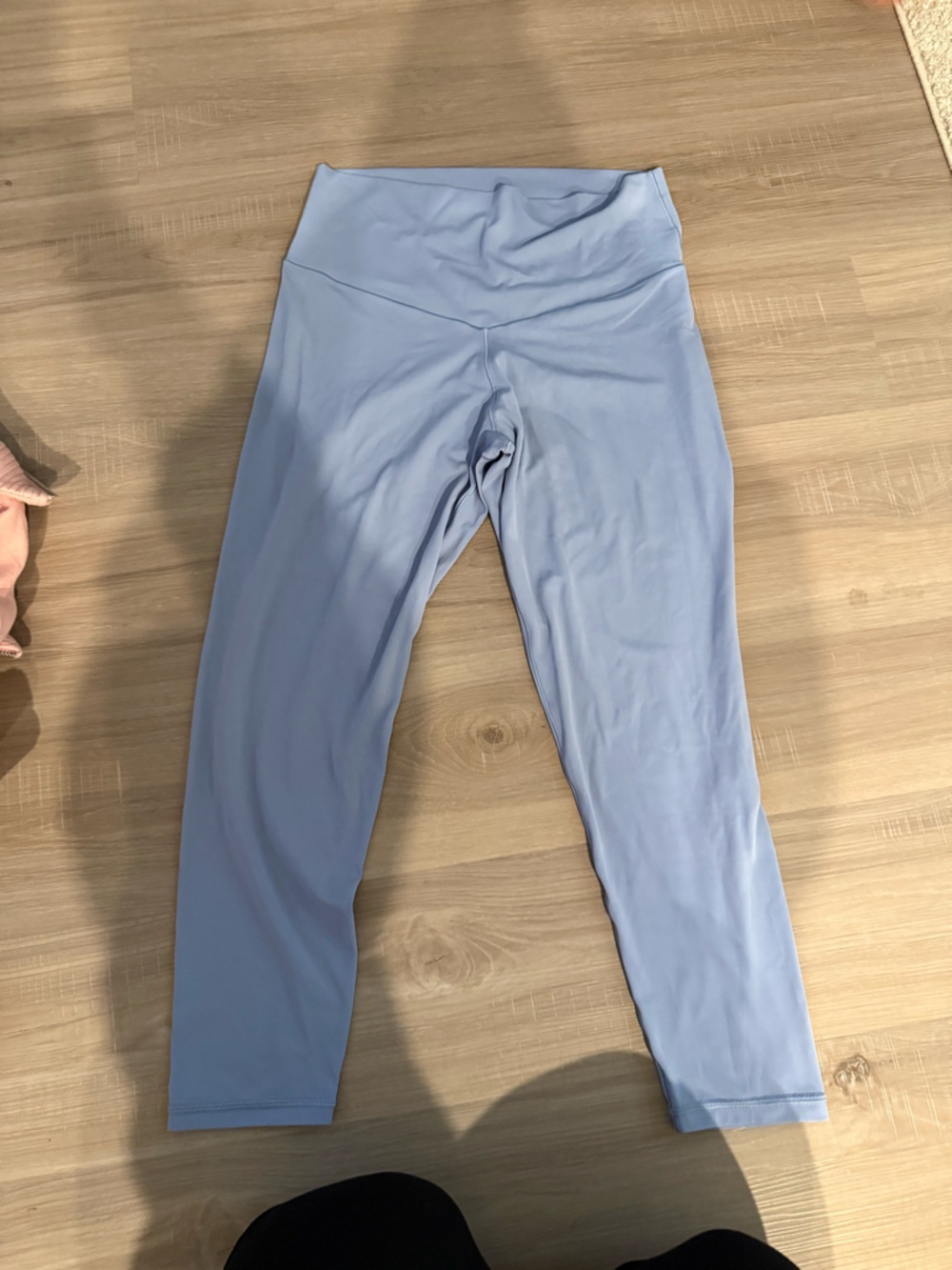 Light Blue High-Waist Leggings